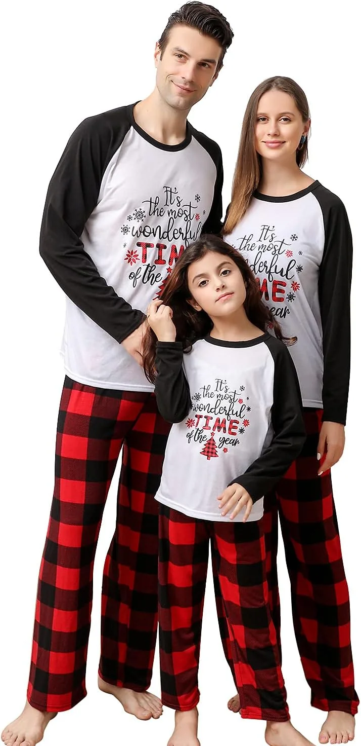 ست لباس خواب کریسمس خانوادگی، لباس خواب تعطیلات برای زنان/مردان/بچه ها/زوج ها، لباس راحتی طرح دار زیبا ست لباس خواب کریسمس خانوادگی، لباس خواب تعطیلات برای زنان/مردان/بچه ها/زوج ها، لباس راحتی طرح دار زیبا
