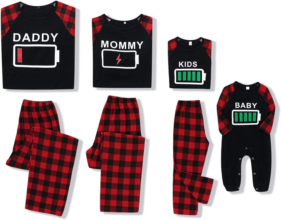 لباس خواب کریسمس خانوادگی آمیسز، لباس خواب تی شرت و شلوار ست لباس خانگی برای مردان، زنان، دختران، پسران و نوزادان، مشکی - نوزاد، 12-18 ماه لباس خواب کریسمس خانوادگی آمیسز، لباس خواب تی شرت و شلوار ست لباس خانگی برای مردان، زنان، دختران، پسران و نوزادان، مشکی - نوزاد، 12-18 ماه