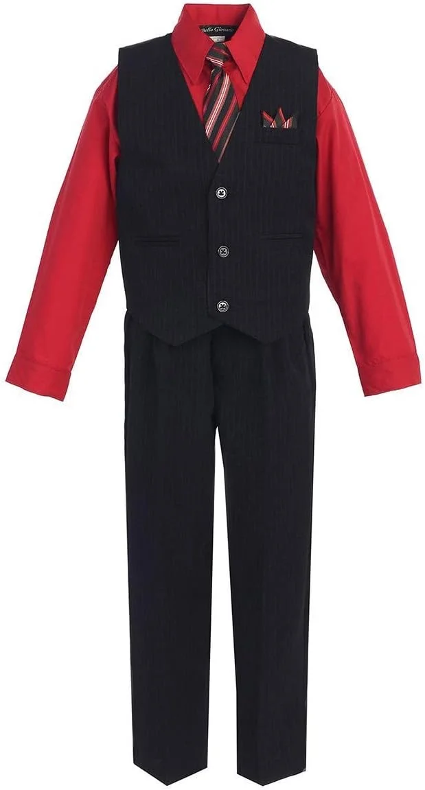 ست جلیقه راه راه مناسبت های خاص پسرانه iGirlDress ست جلیقه راه راه مناسبت های خاص پسرانه iGirlDress