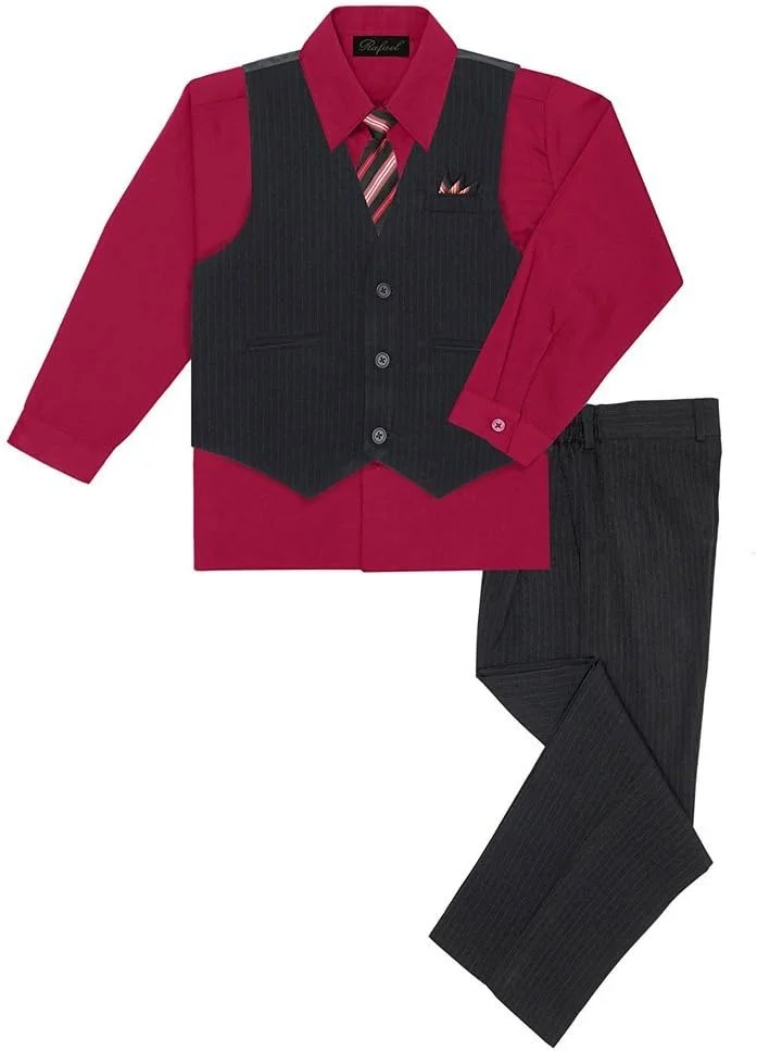 ست جلیقه راه راه مناسبت های خاص پسرانه iGirlDress ست جلیقه راه راه مناسبت های خاص پسرانه iGirlDress