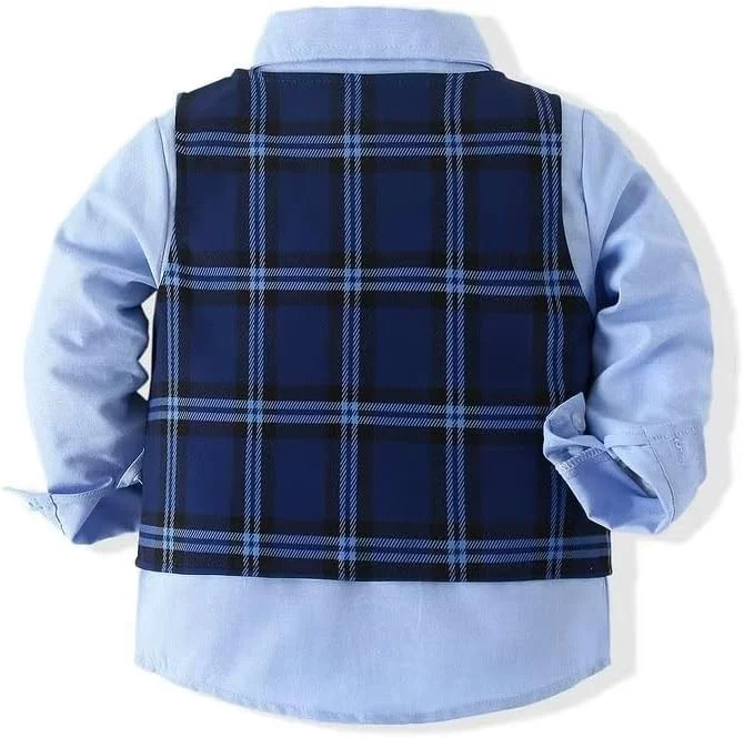 ست لباس رسمی جنتلمن پسرانه PureMilk مناسب کودکان 1 تا 5 سال