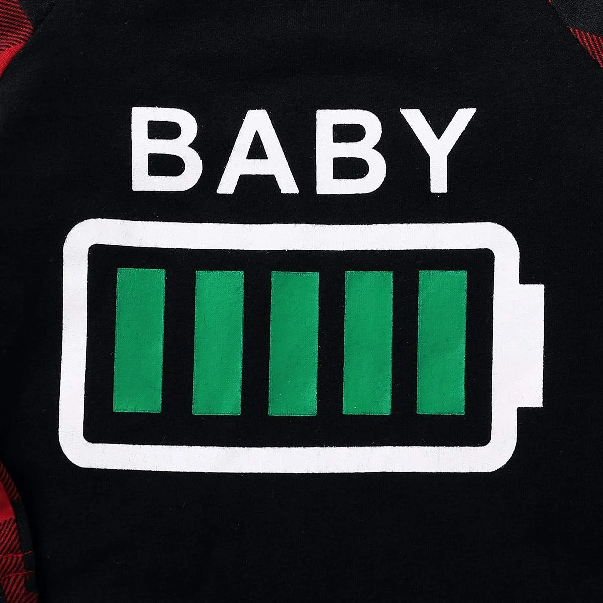 لباس خواب کریسمس خانوادگی آمیسز، لباس خواب تی شرت و شلوار ست لباس خانگی برای مردان، زنان، دختران، پسران و نوزادان، مشکی - نوزاد، 12-18 ماه