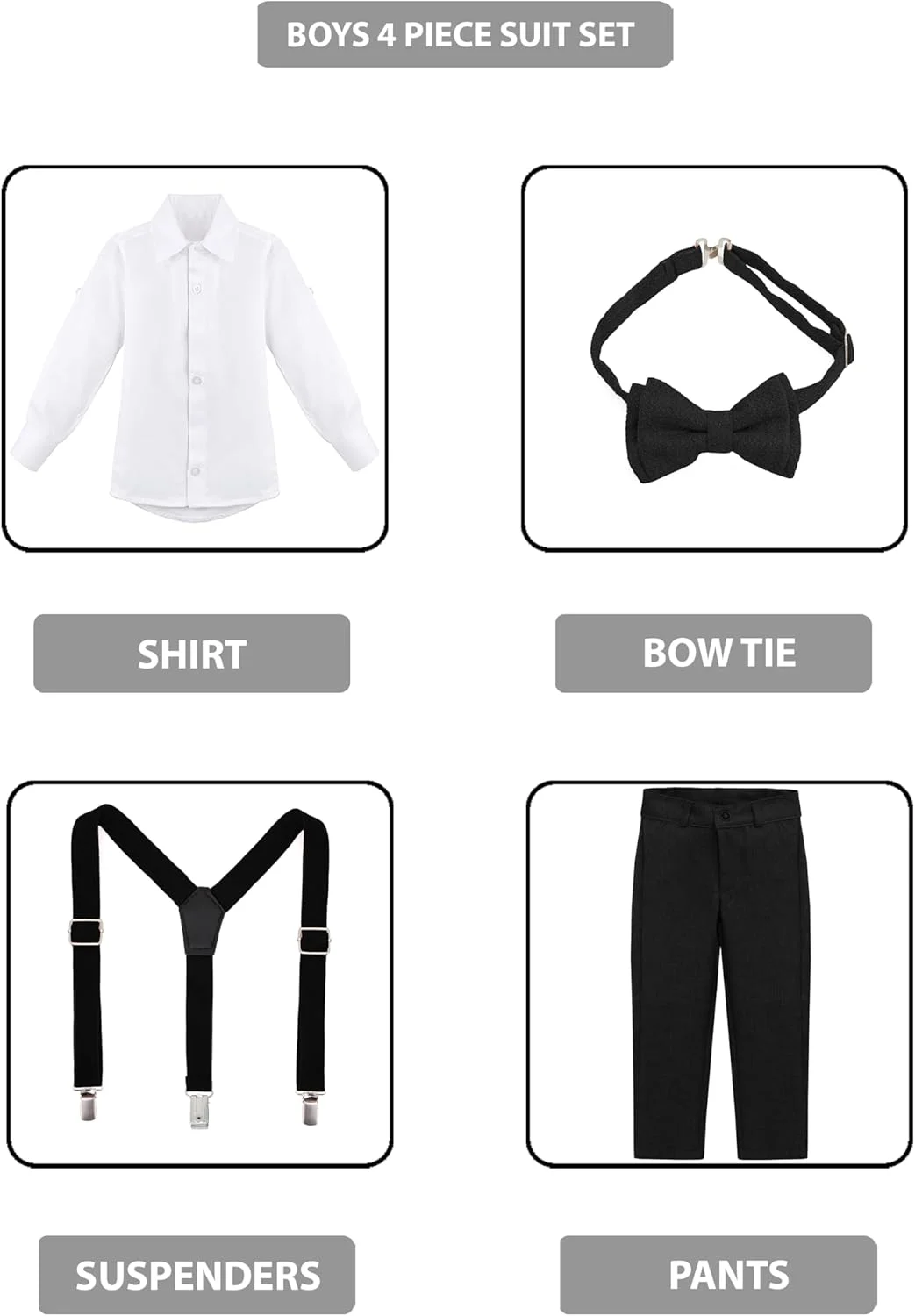 ست شلوار پسرانه Lilax - ست شلوار پسرانه (بسته 4 عددی)