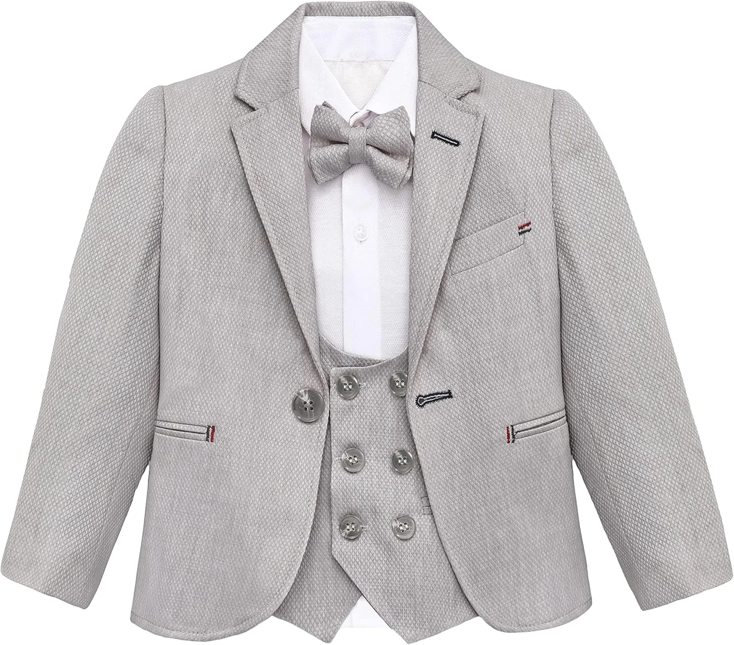 ست کت و شلوار رسمی پسرانه Lilax مدل Lilax-4112 (بسته 5 عددی)