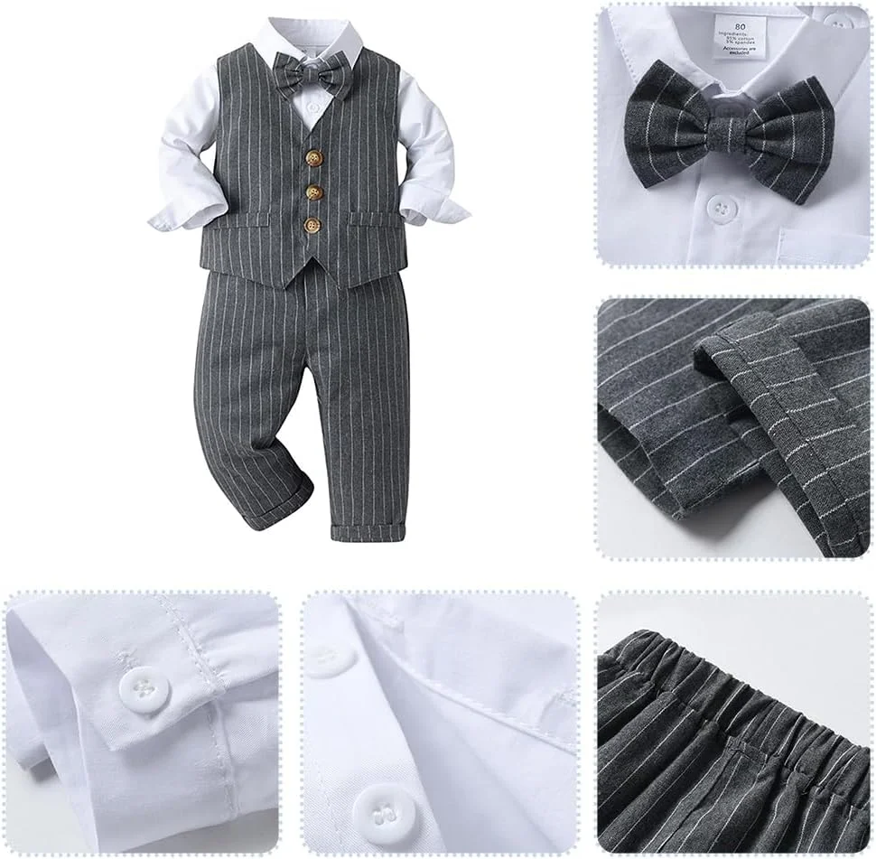 لباس پسرانه کلاسیک IDOPIP مدل 64710amazon_bxhus