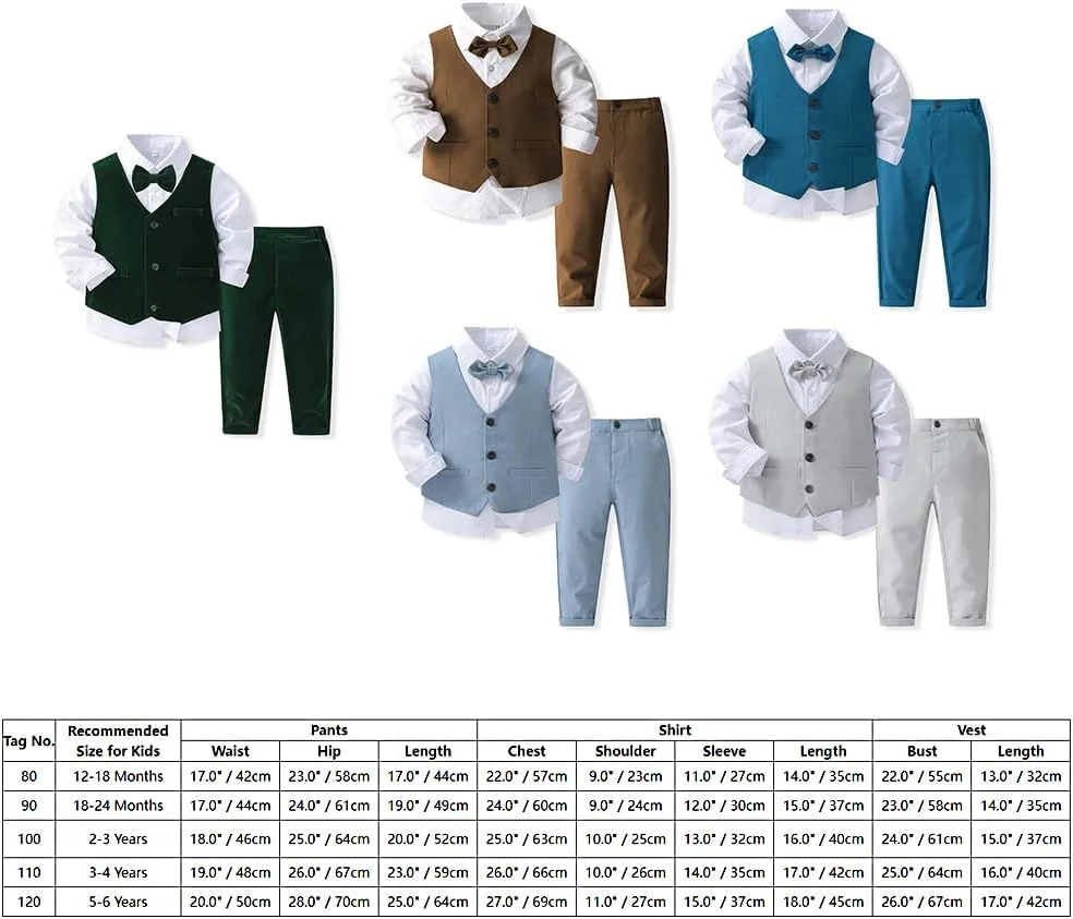 لباس پسرانه IDOPIP مدل 65865amazon_bxhus کلاسیک