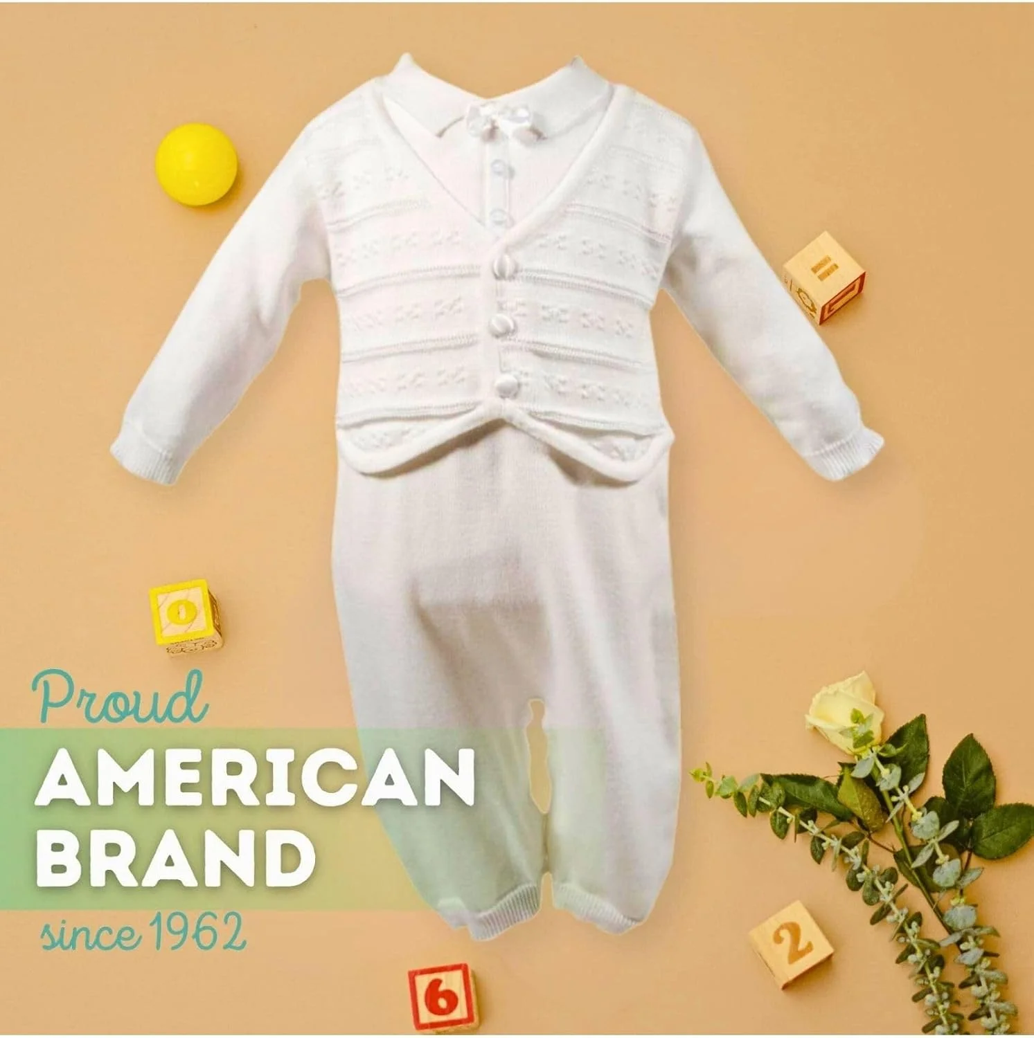 لباس غسل تعمید نوزاد پسرانه بوتیک کالکشن