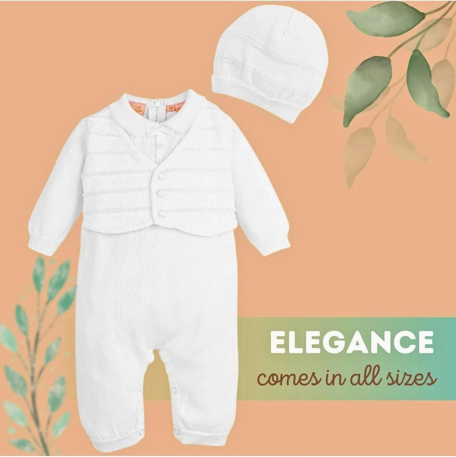 لباس غسل تعمید نوزاد پسرانه بوتیک کالکشن