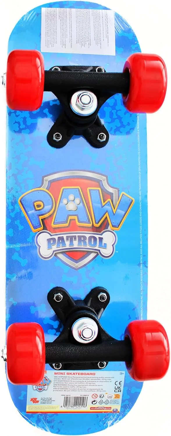 اسکیت برد چوبی کوچک Joy Toy Paw Patrol، 43 x 12 x 8 سانتی متر اسکیت برد چوبی کوچک Joy Toy Paw Patrol، 43 x 12 x 8 سانتی متر