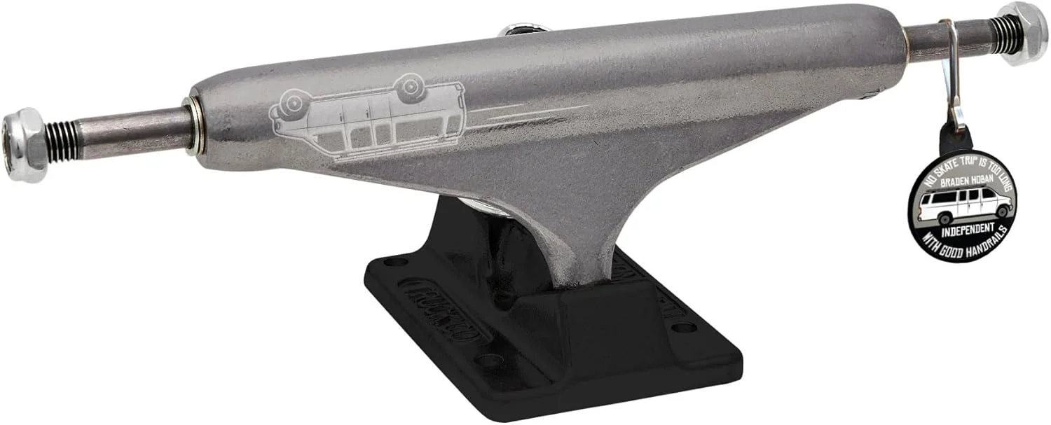 تراکز اسکیت برد ایندیپندنت مدل 144 Stage 11 Hollow Braden Hoban Pro Transparent Black Standard