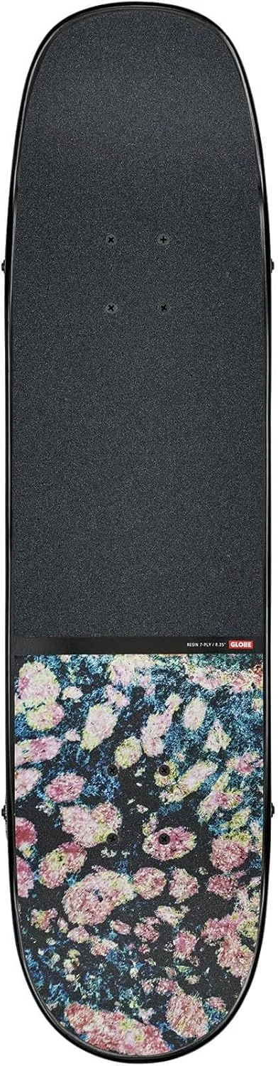 اسکیت برد کامل Globe Chisel، مشکی/Don'Tf&ckit، 32 اینچ طول x 8.25 اینچ عرض - 14.25 اینچ فاصله بین دو محور