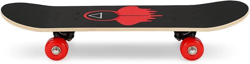 اسکیت برد بچه گانه فیتو 78x20 سانتی متر - اسکیت برد کامل 9 لایه چوب افرا برای مبتدیان، بادوام، سبک وزن و ایمن برای کودکان و نوجوانان