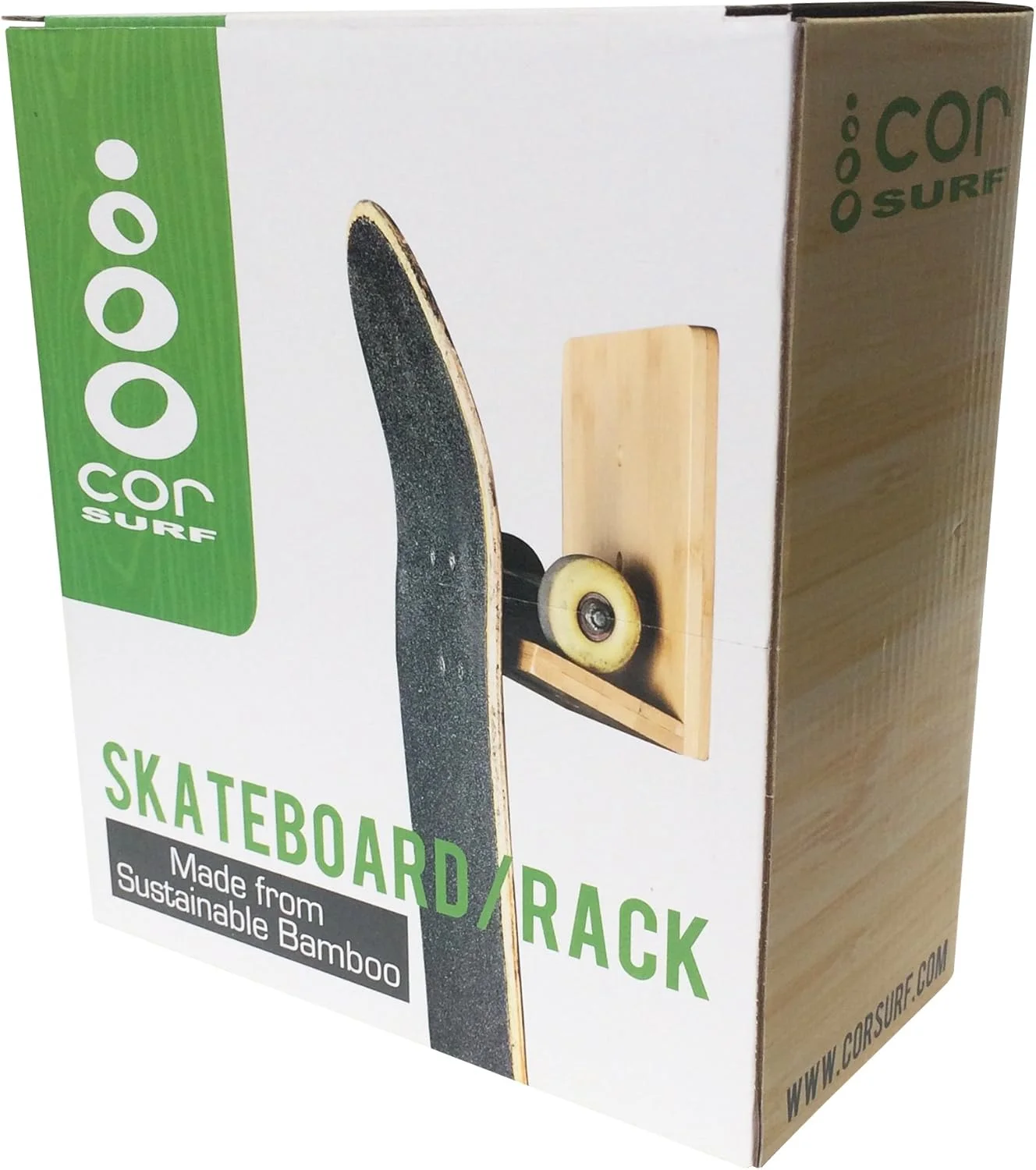نگهدارنده دیواری اسکیتبورد بامبو COR Surf نگهدارنده دیواری اسکیتبورد بامبو COR Surf