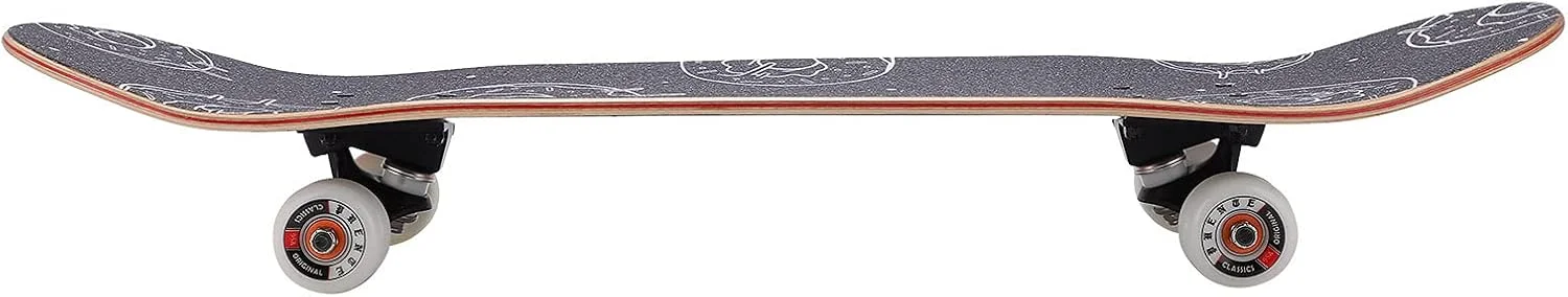 اسکیت بردهای کامل برای مبتدیان، تخته اسکیت استاندارد 31"x8" با عرشه افرا 7 لایه، اسکیت برد دو مقعر حرفه ای برای کودکان و بزرگسالان، نوجوانان، پسران و دختران