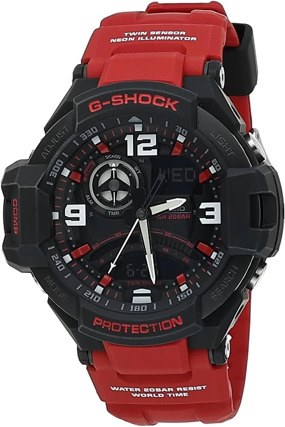 ساعت مچی آنالوگ دیجیتال کاسیو مدل AW 500Bb 1E G Shock