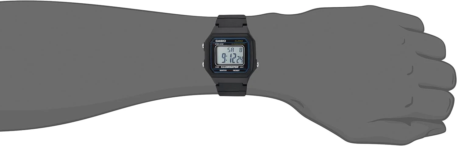 Casio W217H Series | Men’s Digital Watch | 50M WR | 1/100 Second Stopwatch | LED Backlight | Countdown Timer | 100 SEC Chronograph | Daily Alarm | Hourly Time Signal | 7 Year Battery Casio W217H Series | Men’s Digital Watch | 50M WR | 1/100 Second Stopwatch | LED Backlight | Countdown Timer | 100 SEC Chronograph | Daily Alarm | Hourly Time Signal | 7 Year Battery