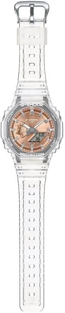 ساعت مچی مردانه کاسیو مدل GA-2100BM-7A5DR صورتی