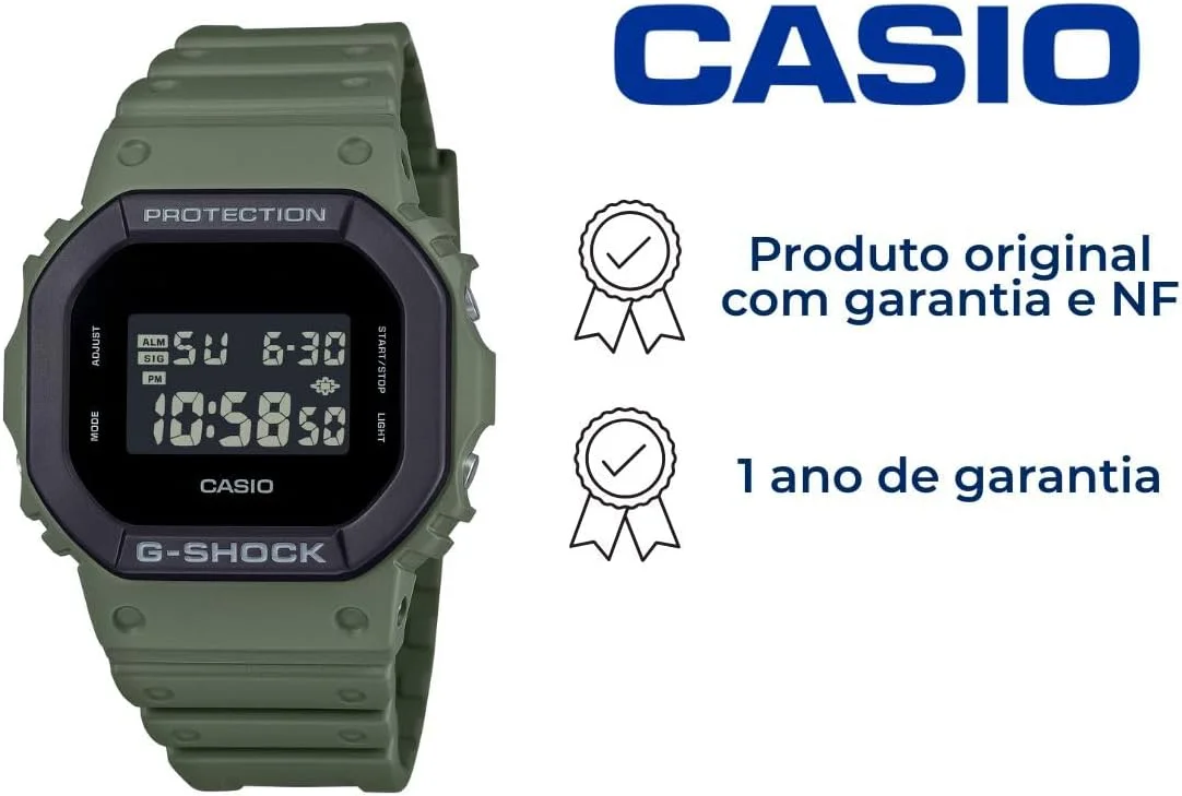 ساعت کاسیو: مشکی DW-5610UU-3DR ساعت کاسیو: مشکی DW-5610UU-3DR