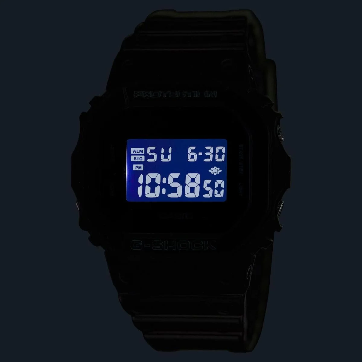ساعت کاسیو: مشکی DW-5610UU-3DR ساعت کاسیو: مشکی DW-5610UU-3DR