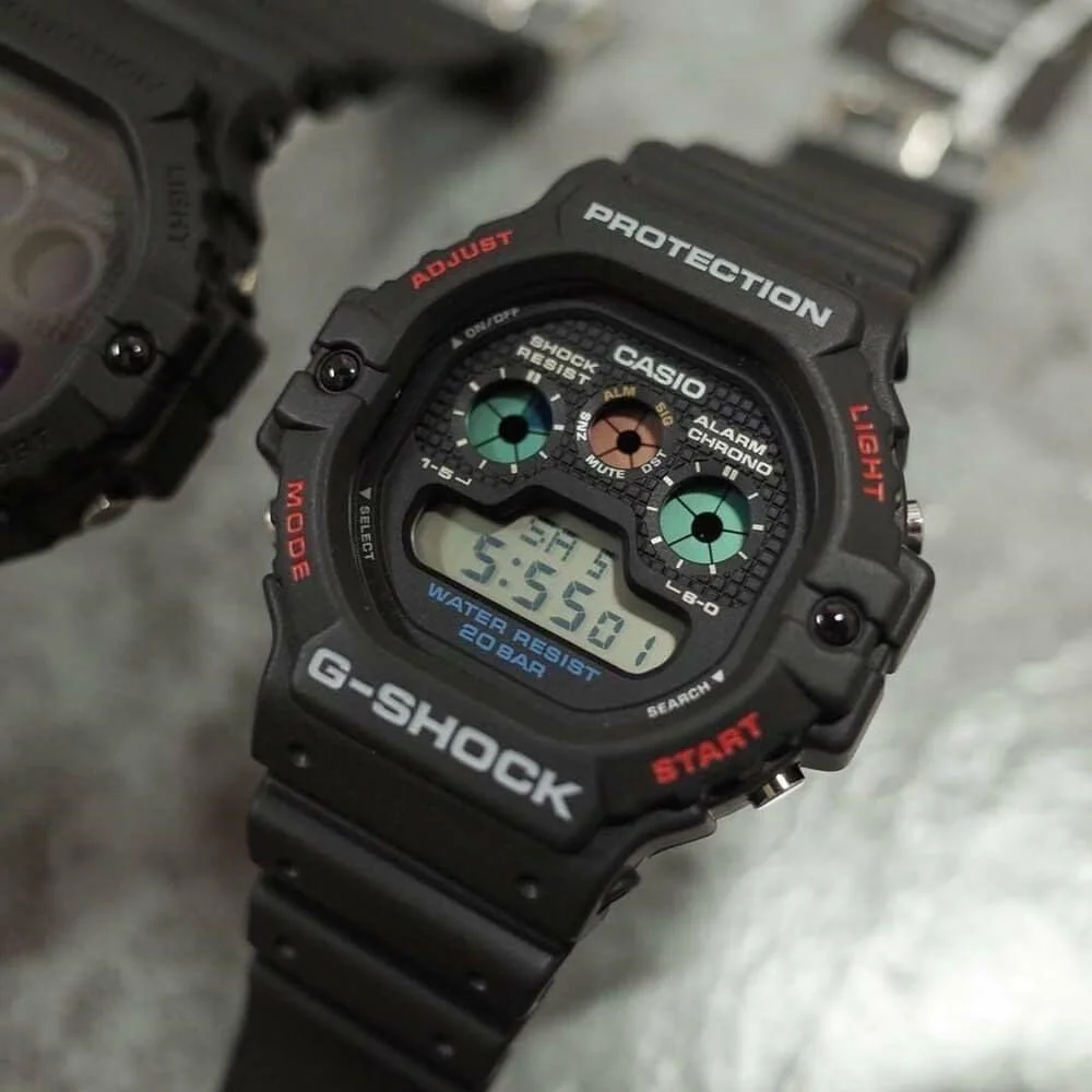 ساعت مچی دیجیتال آنالوگ کاسیو مدل AW 500Bb 1E G Shock ساعت مچی دیجیتال آنالوگ کاسیو مدل AW 500Bb 1E G Shock