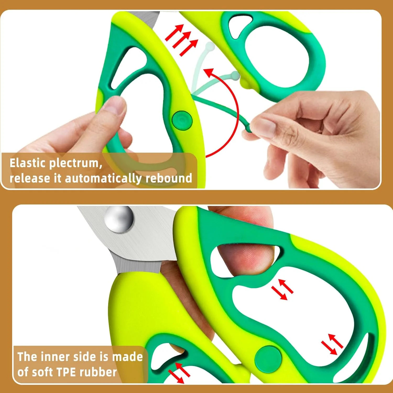 قیچی غذای کودک KUONIIY، قیچی آشپزخانه قابل حمل و بهداشتی با روکش ضد گرد و غبار و کیف مسافرتی