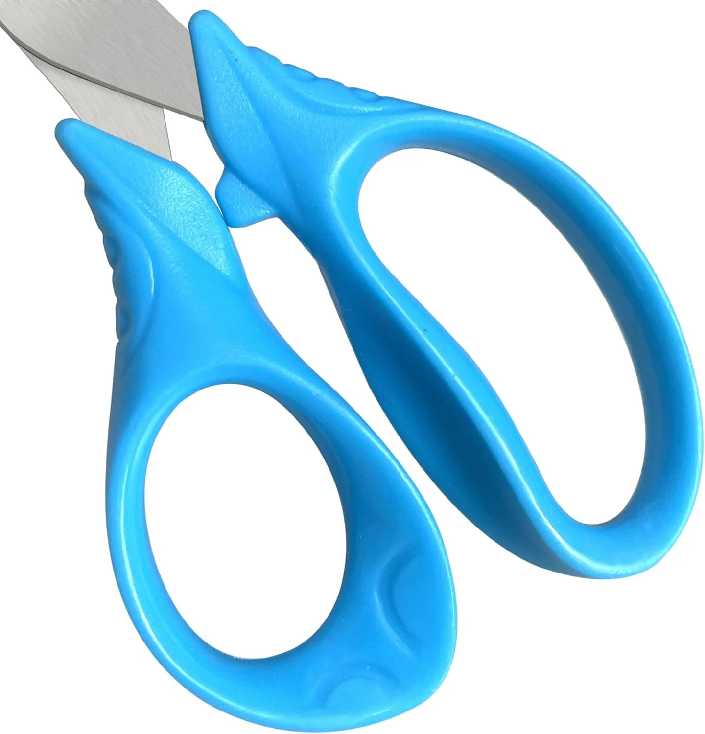 قیچی های 5 اینچی کودکانه KUONIIY، دسته های نرم و راحت، رنگ های متنوع، بسته 30 عددی