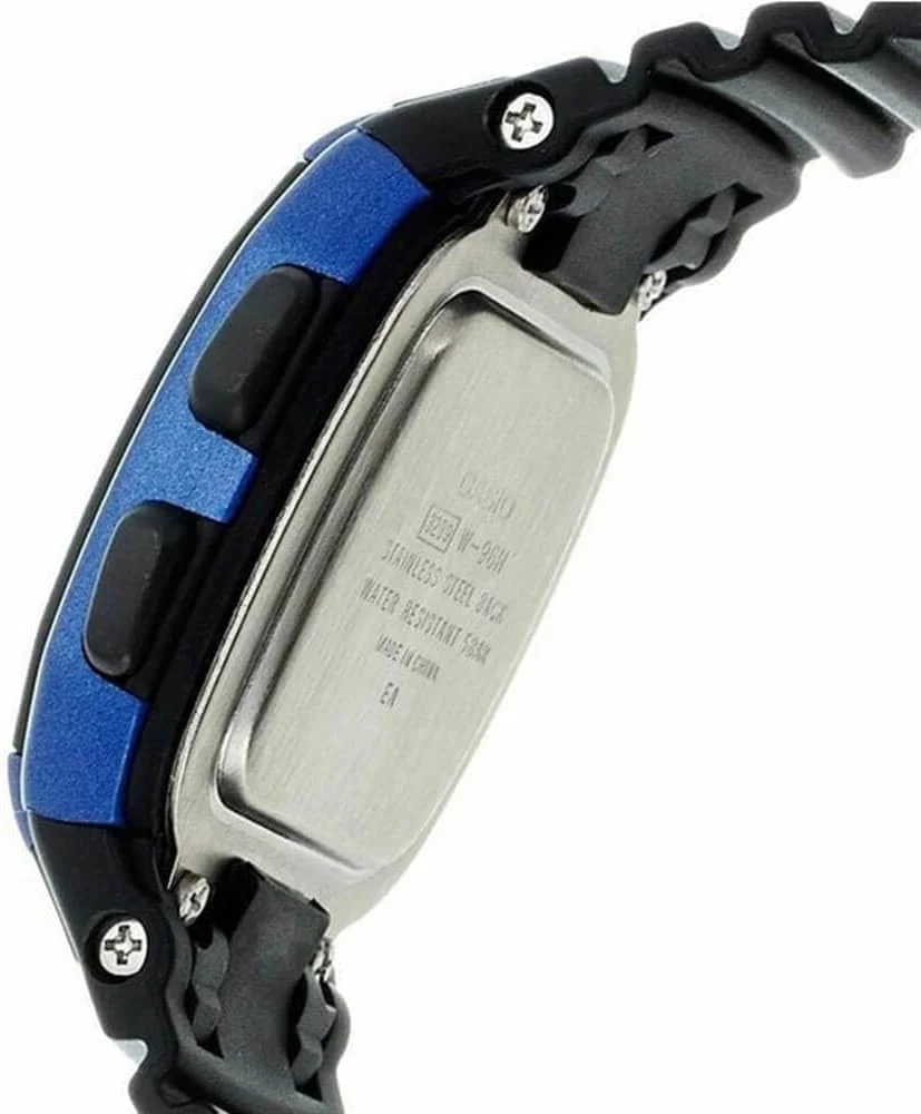 ساعت مچی مردانه کاسیو - صفحه مشکی W-96H-2AVDF، بند مشکی ساعت مچی مردانه کاسیو - صفحه مشکی W-96H-2AVDF، بند مشکی