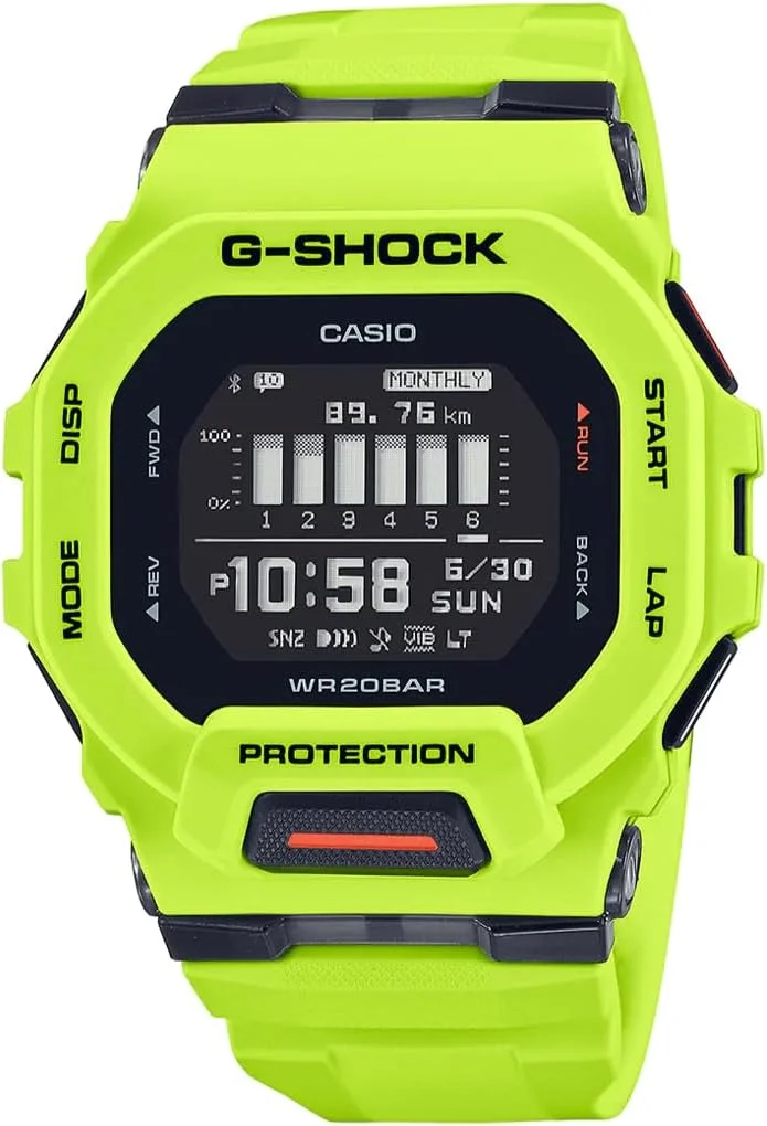 ساعت کاسیو GBD-200-9ER، زرد، GBD-200-9ER