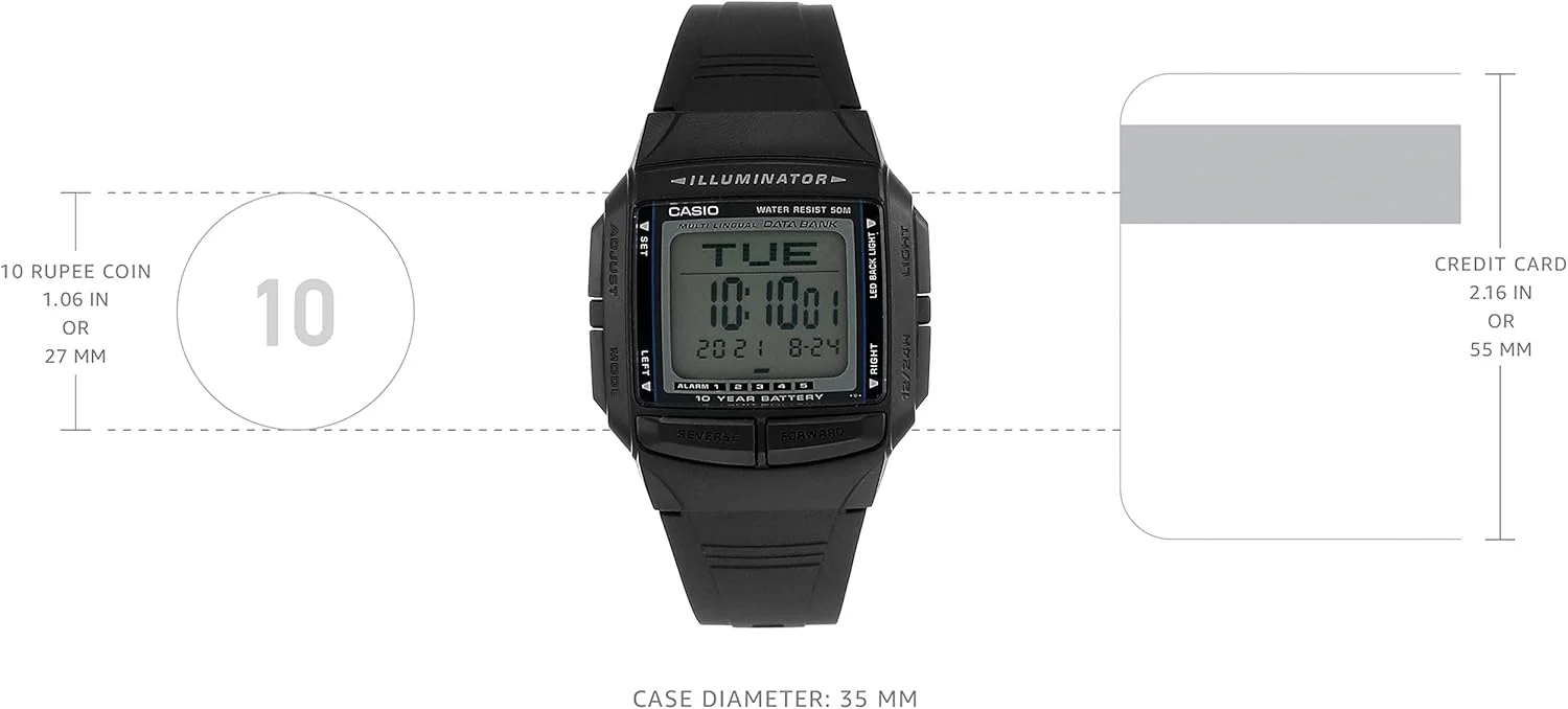 ساعت مچی مردانه کاسیو دیجیتال مناسب استفاده روزمره ساعت مچی مردانه کاسیو دیجیتال مناسب استفاده روزمره