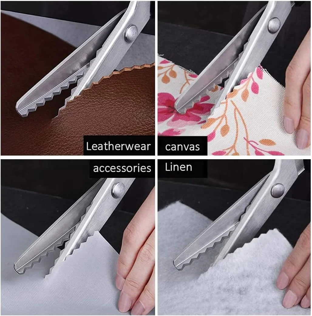 قیچی دندانهدار JYC CREATIVE، قیچی خیاطی حرفهای، قیچی صنایع دستی، قیچی در اندازهها و سایزهای مختلف، قیچی استیل ضد زنگ، قیچی لوازم التحریر، (3 میلی متر، مشکی) قیچی دندانهدار JYC CREATIVE، قیچی خیاطی حرفهای، قیچی صنایع دستی، قیچی در اندازهها و سایزهای مختلف، قیچی استیل ضد زنگ، قیچی لوازم التحریر، (3 میلی متر، مشکی)