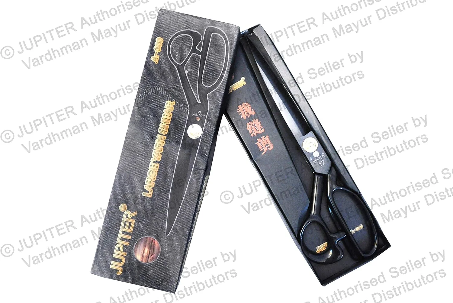 قیچی خیاطی فولادی وسترن ژوپیتر مدل A-300 سایز 12 اینچ (مشکی)