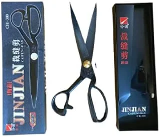 قیچی خیاطی فولادی وسترن ژوپیتر مدل A-300 سایز 12 اینچ (مشکی)