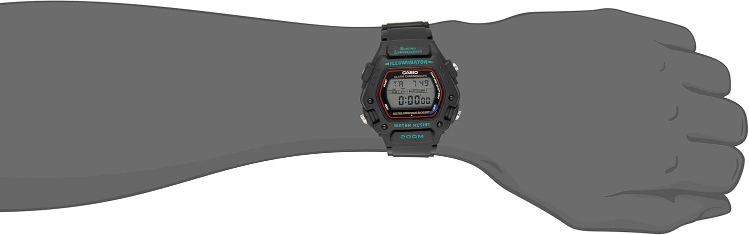 ساعت مچی اسپرت کلاسیک مردانه کاسیو مدل DW290-1V، مشکی، DW-290-1V، مشکی، DW-290-1V ساعت مچی اسپرت کلاسیک مردانه کاسیو مدل DW290-1V، مشکی، DW-290-1V، مشکی، DW-290-1V
