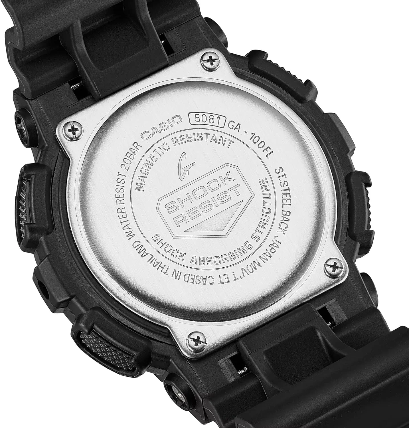 ساعت کاسیو: آبی مدل GA-100FL-1ADR ساعت کاسیو: آبی مدل GA-100FL-1ADR