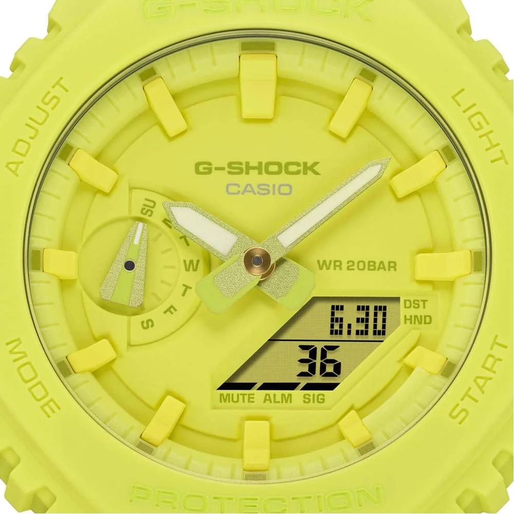 ساعت مچی مردانه کاسیو جی شاک مدل GA-2100-9A9ER ساعت مچی مردانه کاسیو جی شاک مدل GA-2100-9A9ER