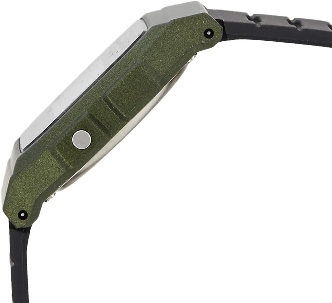 ساعت مچی دیجیتال کاسیو مدل F-91WM-3ADF با صفحه خاکستری و بند مشکی