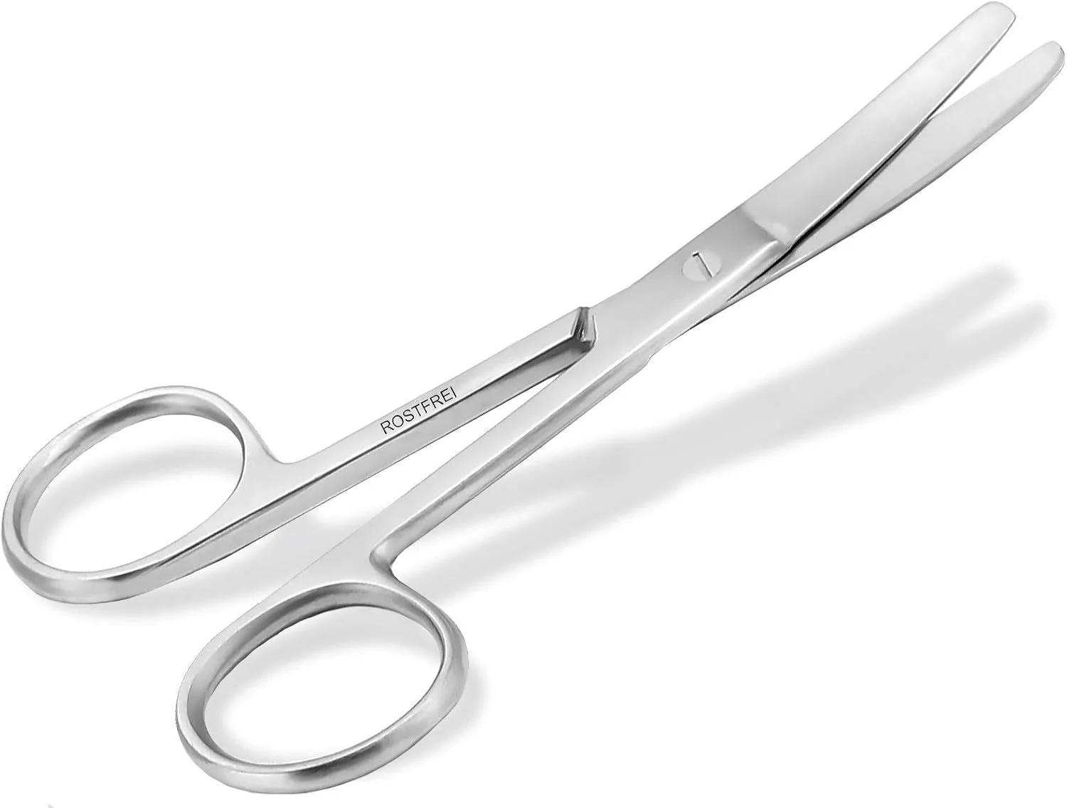 قیچی بانداژ InstrumenteNrw، مجموعه بزرگ 10.5 تا 20 سانتی‌متری، ساخته شده از فولاد ضد زنگ ویژه (10.5 سانتی‌متر، ناحیه برش: منحنی / شکل: گرد)
