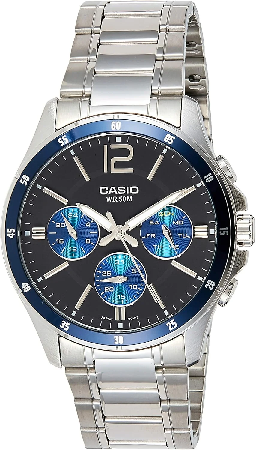 Casio Stainless Steel Watch For Men