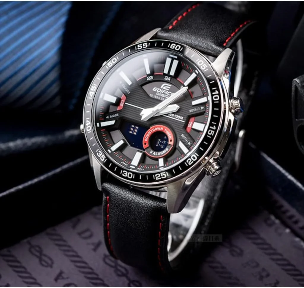 ساعت مچی مردانه آنالوگ-دیجیتال کاسیو ادیفایس