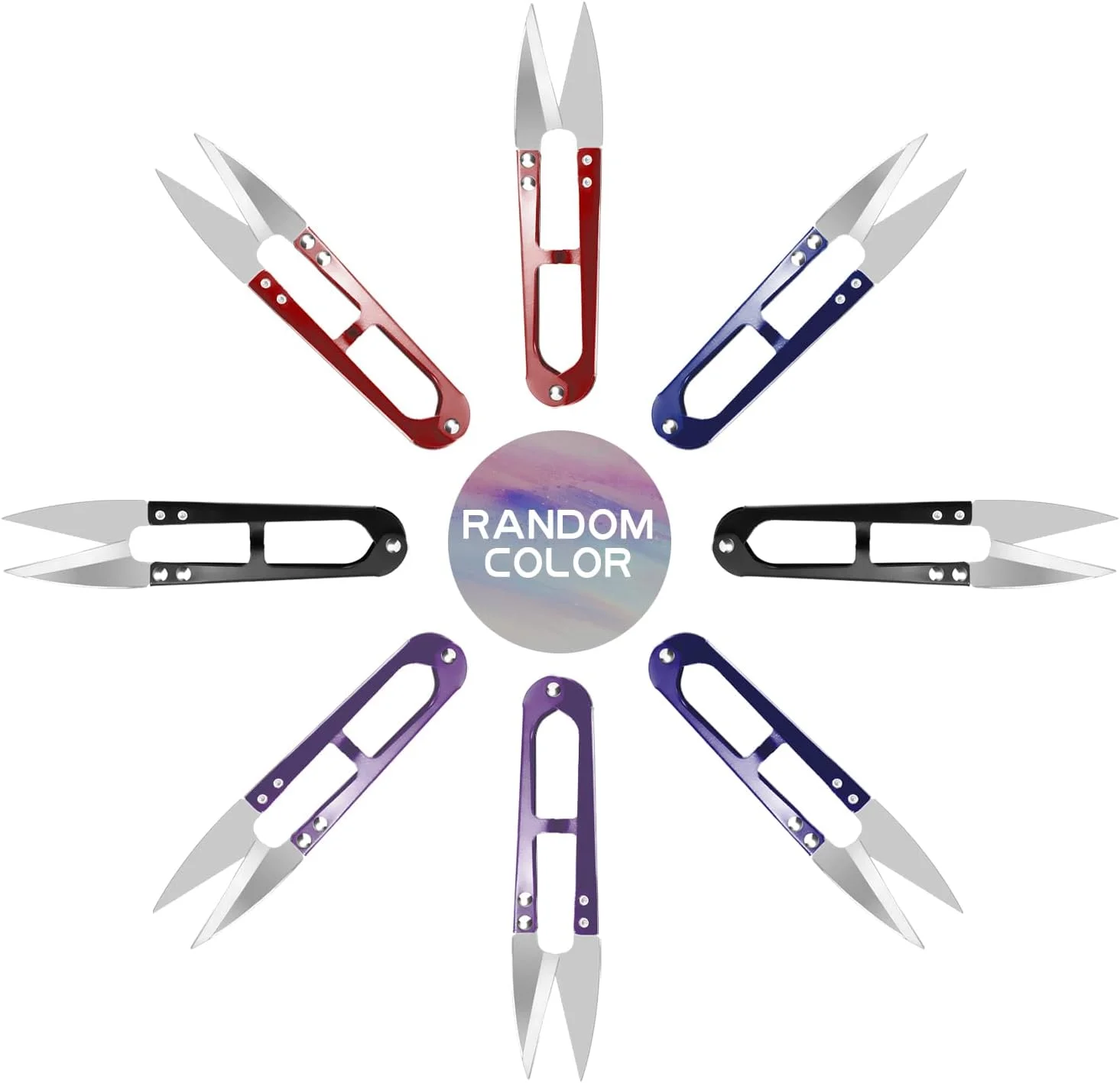 قیچی نخ چین هوملین 4.9 اینچی، قیچی خیاطی 6 عددی، نخ چین قیچی صنایع دستی، انبردست پیرایش گلدوزی برای دوخت، گیاهان کوچک، صنایع دستی، پروژه های DIY (رنگ تصادفی) قیچی نخ چین هوملین 4.9 اینچی، قیچی خیاطی 6 عددی، نخ چین قیچی صنایع دستی، انبردست پیرایش گلدوزی برای دوخت، گیاهان کوچک، صنایع دستی، پروژه های DIY (رنگ تصادفی)