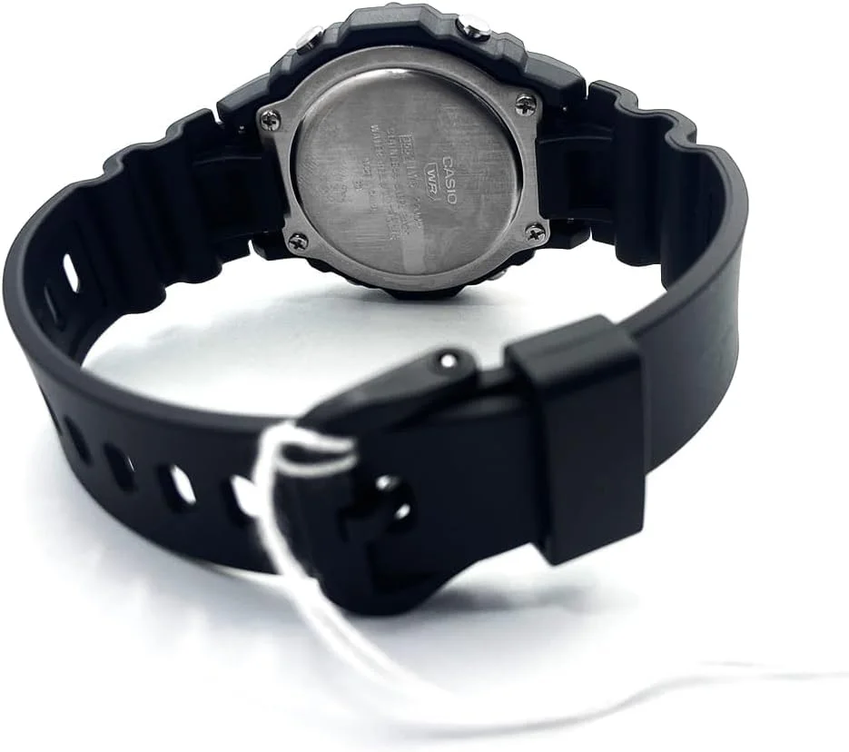 ساعت مچی مردانه کاسیو - مدل WS-1600H-1AVDF صفحه مشکی، بند مشکی