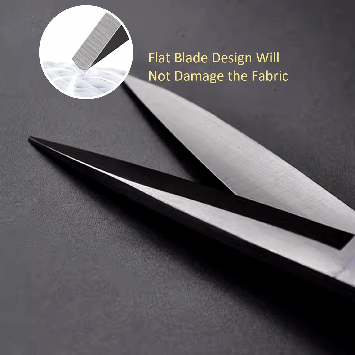 قیچی خیاطی Homlynn - 24 سانتیمتری (9 اینچ) قیچی خیاطی حرفهای، قیچی تیز فولاد کربنی بالا، قیچی چرم سنگین برای برش پارچه، لباس، چرم، مواد اولیه (مشکی) قیچی خیاطی Homlynn - 24 سانتیمتری (9 اینچ) قیچی خیاطی حرفهای، قیچی تیز فولاد کربنی بالا، قیچی چرم سنگین برای برش پارچه، لباس، چرم، مواد اولیه (مشکی)