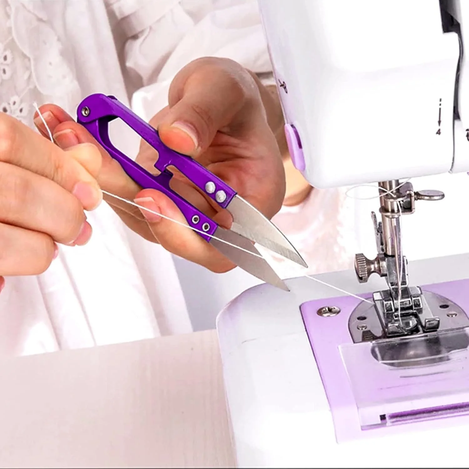 قیچی نخ چین Homlynn مدل U، بسته 3 عددی، قیچی های کوچک برای خیاطی، مناسب برای کارهای دستی و لوازم DIY قیچی نخ چین Homlynn مدل U، بسته 3 عددی، قیچی های کوچک برای خیاطی، مناسب برای کارهای دستی و لوازم DIY