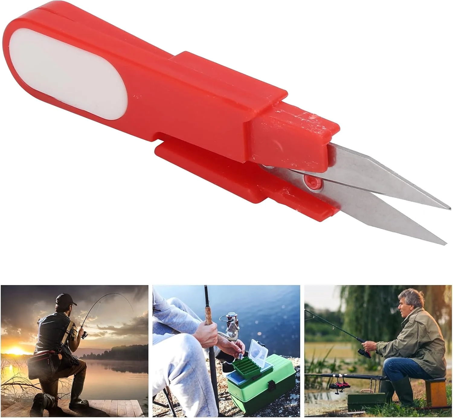 قیچی U شکل HOKVJ، ابزار لوازم DIY، قیچی U شکل برش بخیه قوی و جمع و جور، ایمن، راحت، قابل اعتماد، فولاد ضد زنگ برای صنعت پوشاک (رنگ: قرمز) قیچی U شکل HOKVJ، ابزار لوازم DIY، قیچی U شکل برش بخیه قوی و جمع و جور، ایمن، راحت، قابل اعتماد، فولاد ضد زنگ برای صنعت پوشاک (رنگ: قرمز)