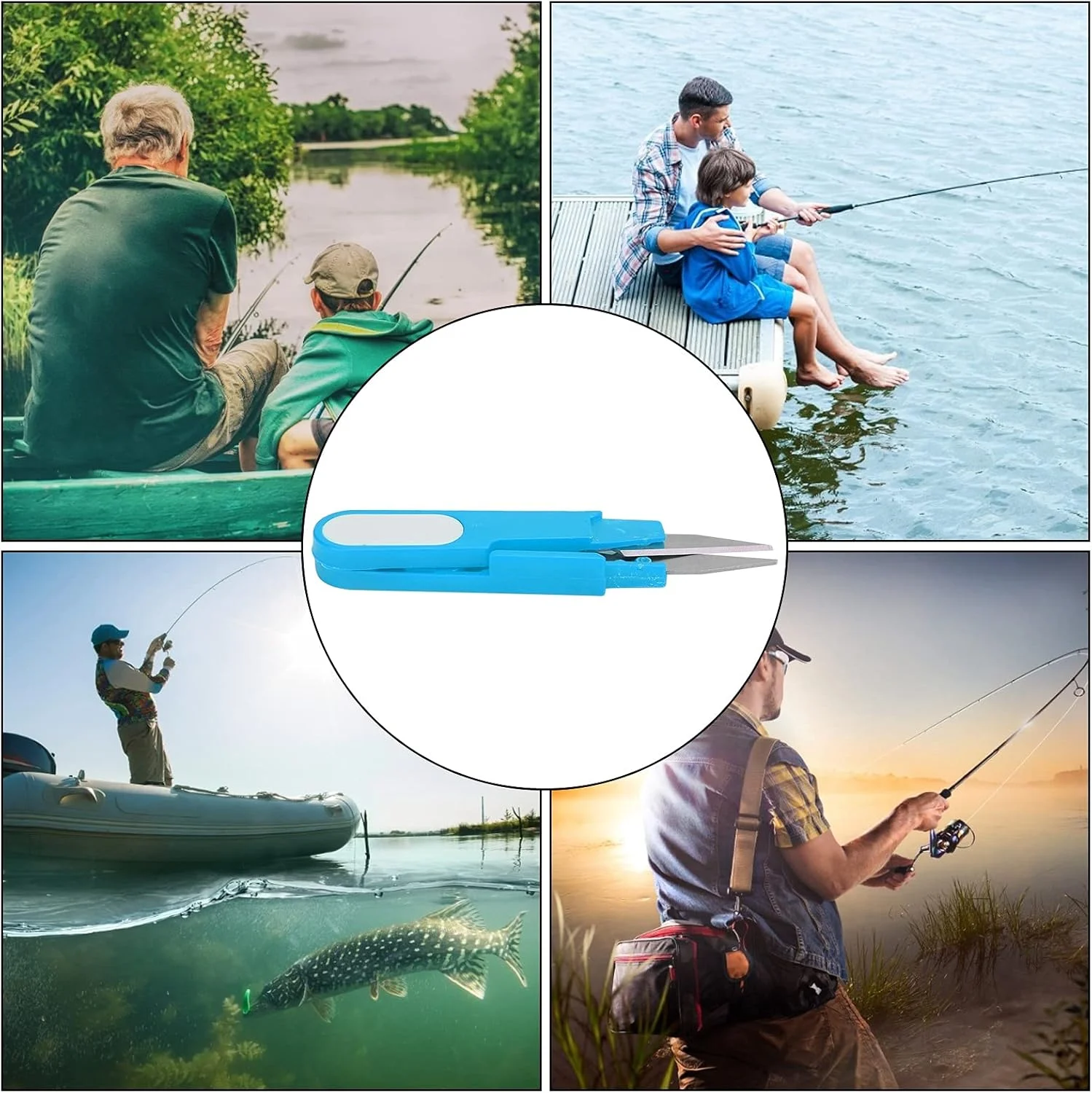 قیچی U شکل HOKVJ ابزار لوازم DIY، برشگر بخیه قوی و جمع و جور U شکل ایمن راحت قابل اعتماد فولاد ضد زنگ برای صنعت پوشاک (رنگ: آبی سرمه ای) قیچی U شکل HOKVJ ابزار لوازم DIY، برشگر بخیه قوی و جمع و جور U شکل ایمن راحت قابل اعتماد فولاد ضد زنگ برای صنعت پوشاک (رنگ: آبی سرمه ای)