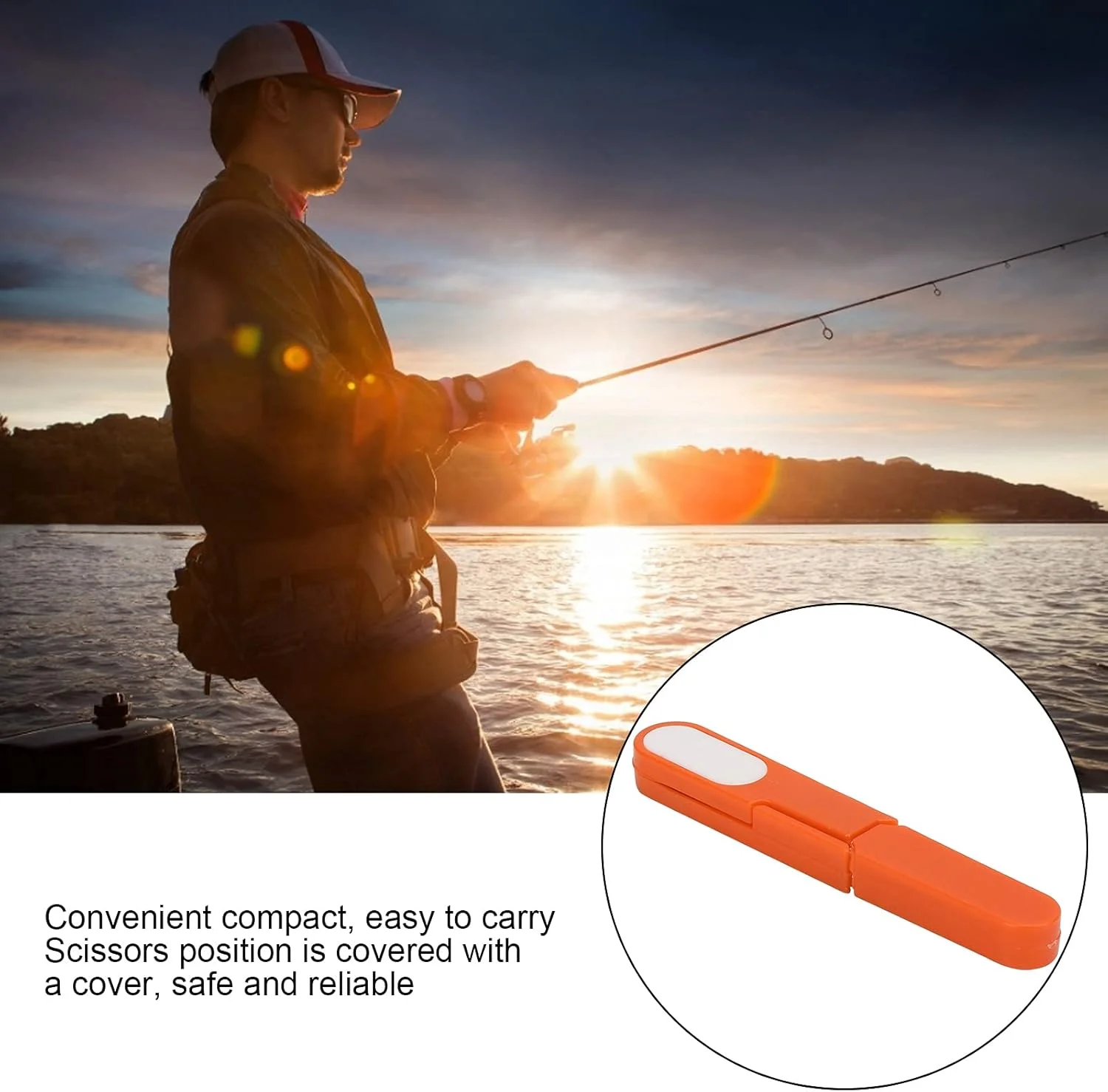 قیچی U شکل HOKVJ، ابزار لوازم DIY، قیچی U شکل برش بخیه قوی و جمع و جور، ایمن، راحت، قابل اعتماد، فولاد ضد زنگ برای صنعت پوشاک (رنگ: نارنجی) قیچی U شکل HOKVJ، ابزار لوازم DIY، قیچی U شکل برش بخیه قوی و جمع و جور، ایمن، راحت، قابل اعتماد، فولاد ضد زنگ برای صنعت پوشاک (رنگ: نارنجی)