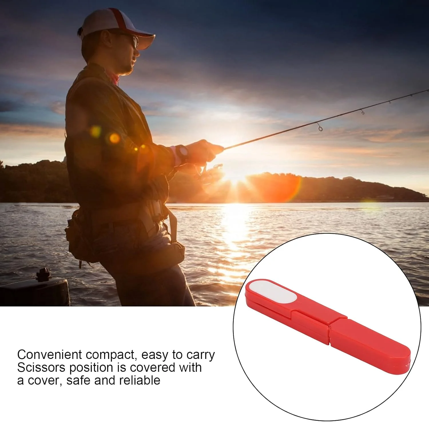 قیچی U شکل HOKVJ، ابزار لوازم DIY، قیچی U شکل برش بخیه قوی و جمع و جور، ایمن، راحت، قابل اعتماد، فولاد ضد زنگ برای صنعت پوشاک (رنگ: قرمز) قیچی U شکل HOKVJ، ابزار لوازم DIY، قیچی U شکل برش بخیه قوی و جمع و جور، ایمن، راحت، قابل اعتماد، فولاد ضد زنگ برای صنعت پوشاک (رنگ: قرمز)