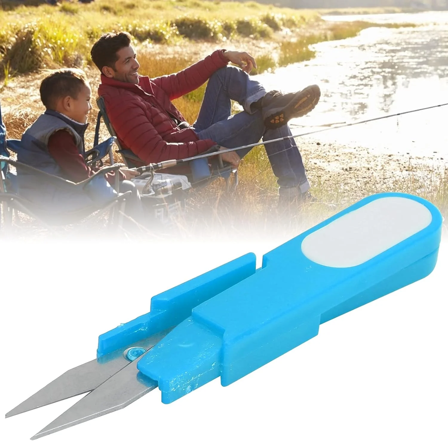 قیچی U شکل HOKVJ ابزار لوازم DIY، برشگر بخیه قوی و جمع و جور U شکل ایمن راحت قابل اعتماد فولاد ضد زنگ برای صنعت پوشاک (رنگ: آبی سرمه ای) قیچی U شکل HOKVJ ابزار لوازم DIY، برشگر بخیه قوی و جمع و جور U شکل ایمن راحت قابل اعتماد فولاد ضد زنگ برای صنعت پوشاک (رنگ: آبی سرمه ای)