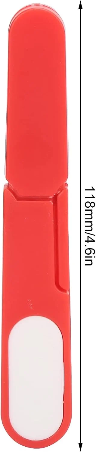 قیچی U شکل HOKVJ، ابزار لوازم DIY، قیچی U شکل برش بخیه قوی و جمع و جور، ایمن، راحت، قابل اعتماد، فولاد ضد زنگ برای صنعت پوشاک (رنگ: قرمز) قیچی U شکل HOKVJ، ابزار لوازم DIY، قیچی U شکل برش بخیه قوی و جمع و جور، ایمن، راحت، قابل اعتماد، فولاد ضد زنگ برای صنعت پوشاک (رنگ: قرمز)