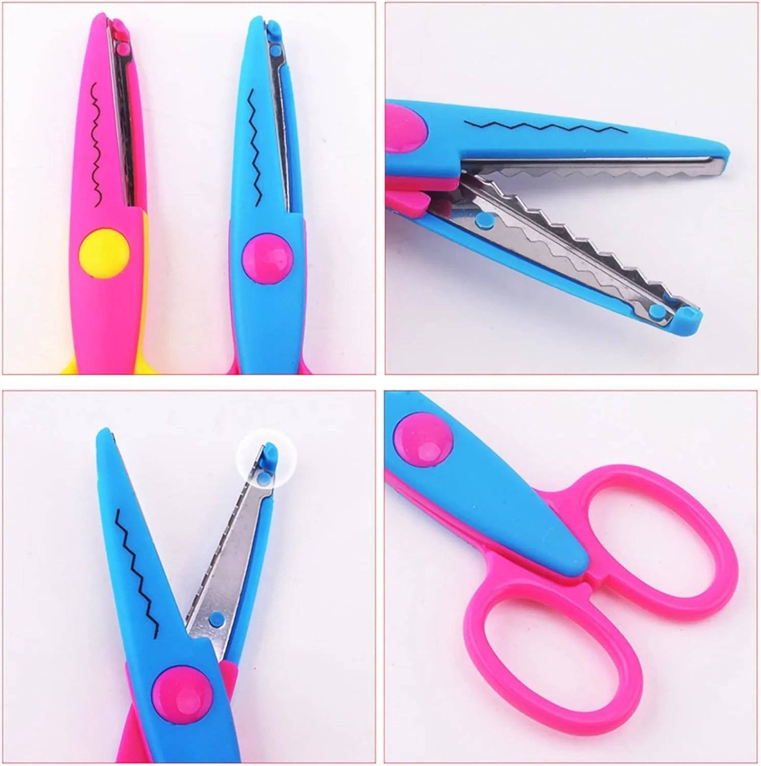 قیچی کوچک هودور، قیچی توری با طرح موجی، سر گرد کوچک، ابزار هنری، لوازم التحریر، قیچی کاردستی (رنگ: Hortel) قیچی کوچک هودور، قیچی توری با طرح موجی، سر گرد کوچک، ابزار هنری، لوازم التحریر، قیچی کاردستی (رنگ: Hortel)